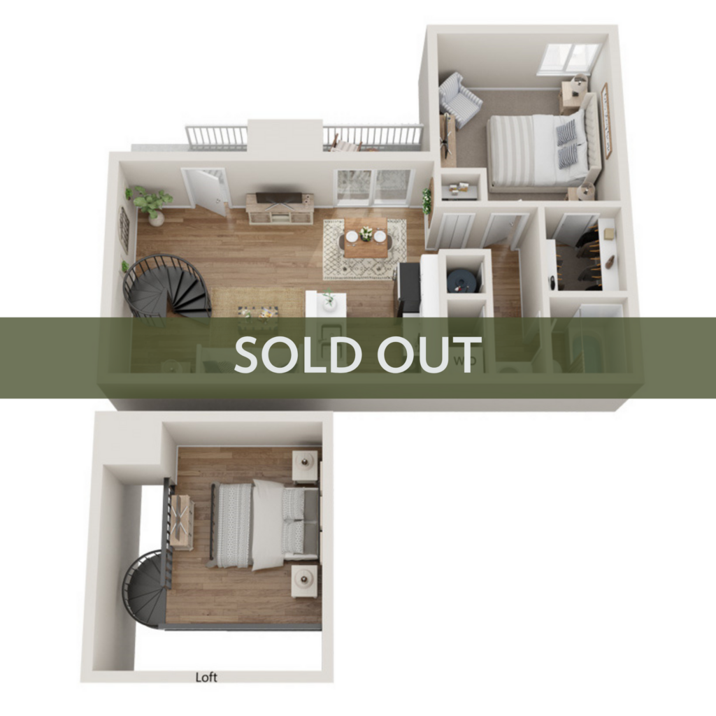1BR/1BA – B