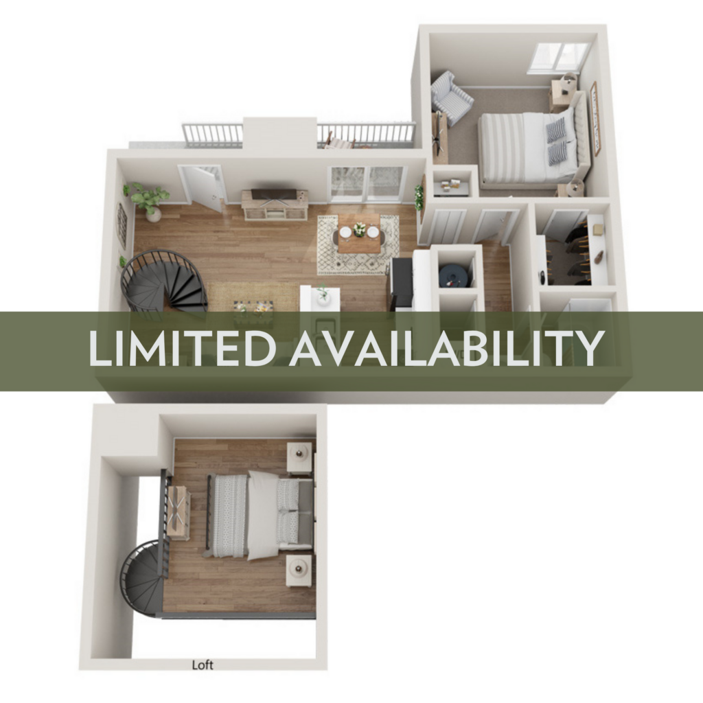 1BR/1BA – B