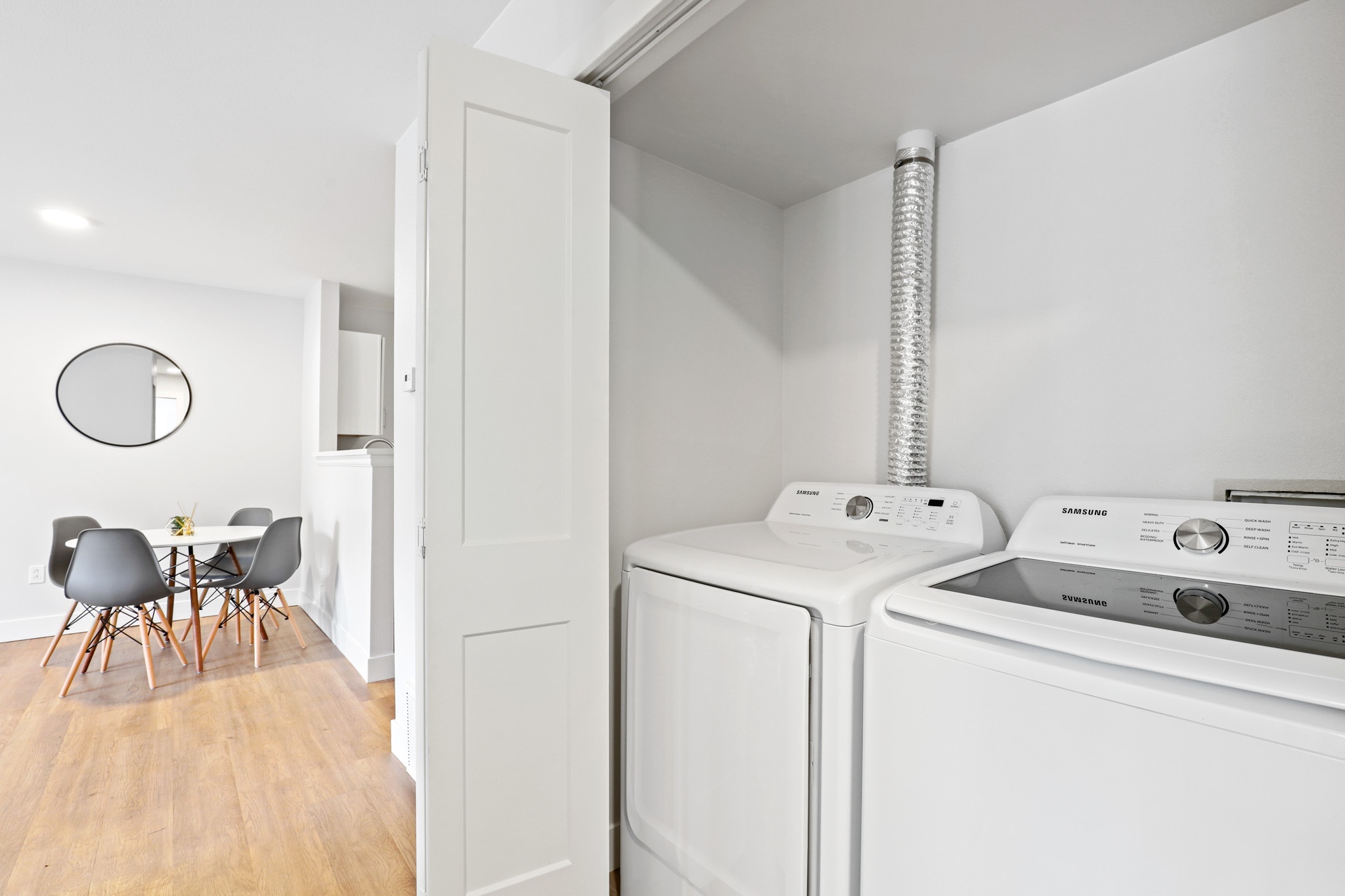 In-home washer and dryer at The Alpine
